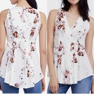 Free People back to basics wrap tank top